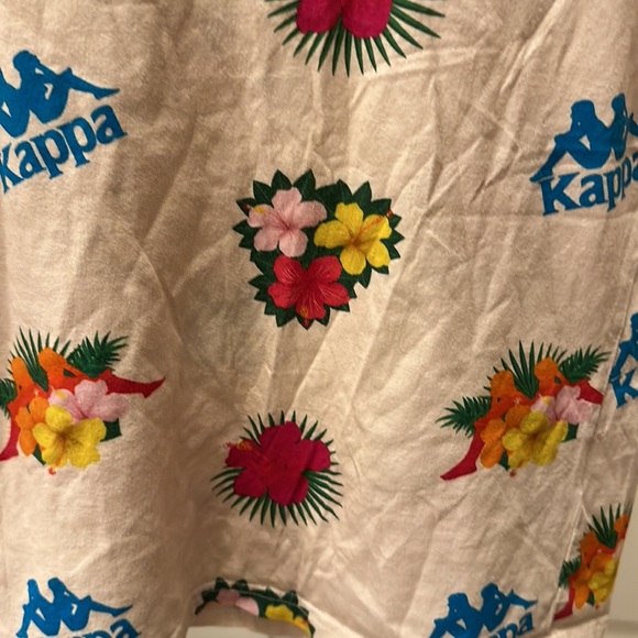 Kappa Bengkulu tee shirt in white cream - Picture 8 of 15